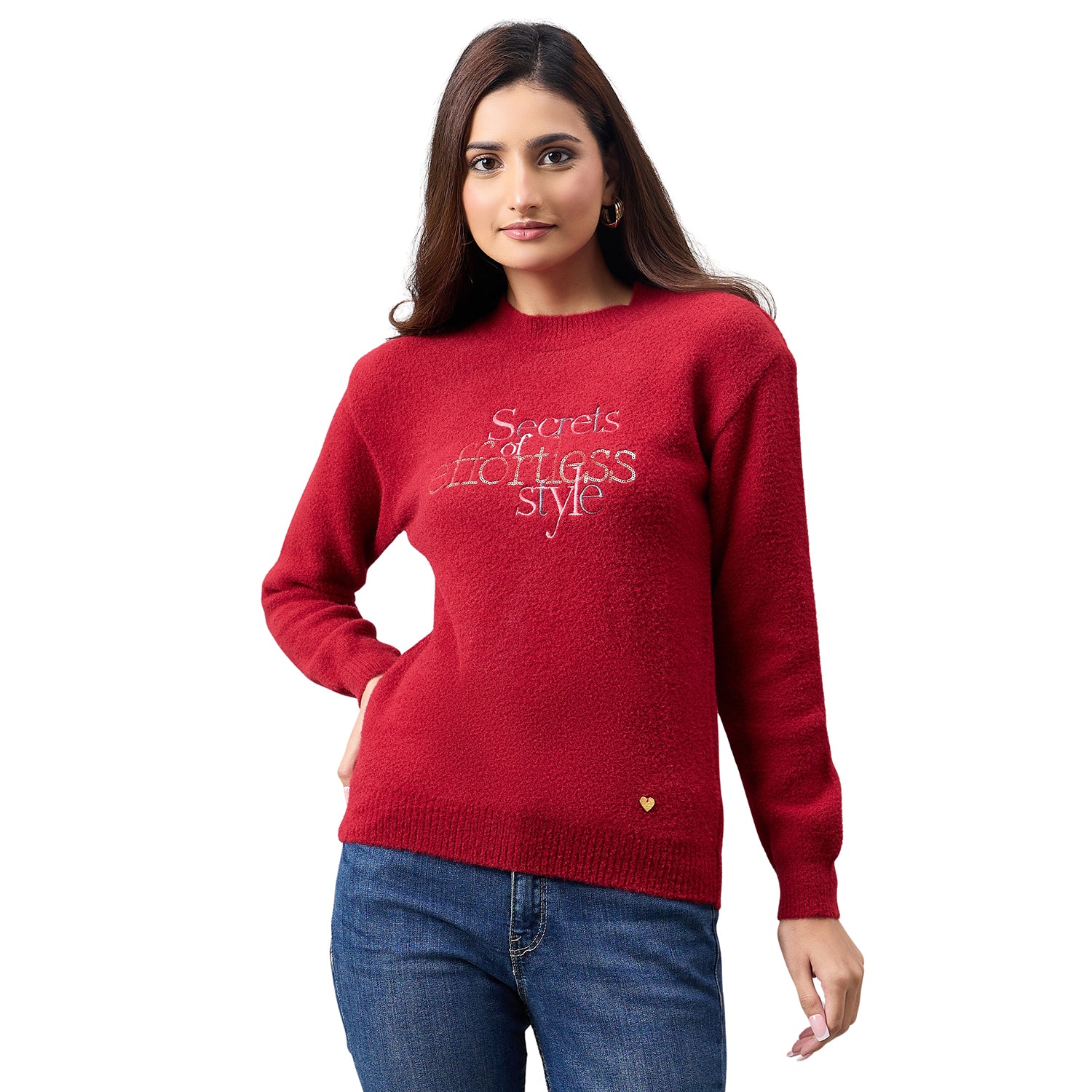 Duke Urban Women Full Sleeve RoundNeck Pullover (SDS1408)