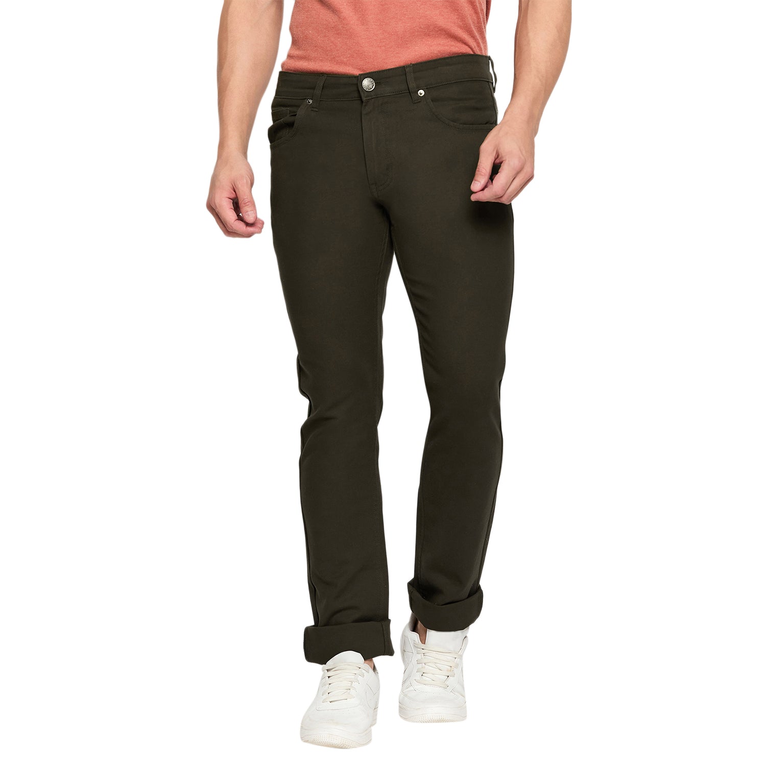 Duke Urban Men Narrow Bottom Chinos Trousers (SDT4586)