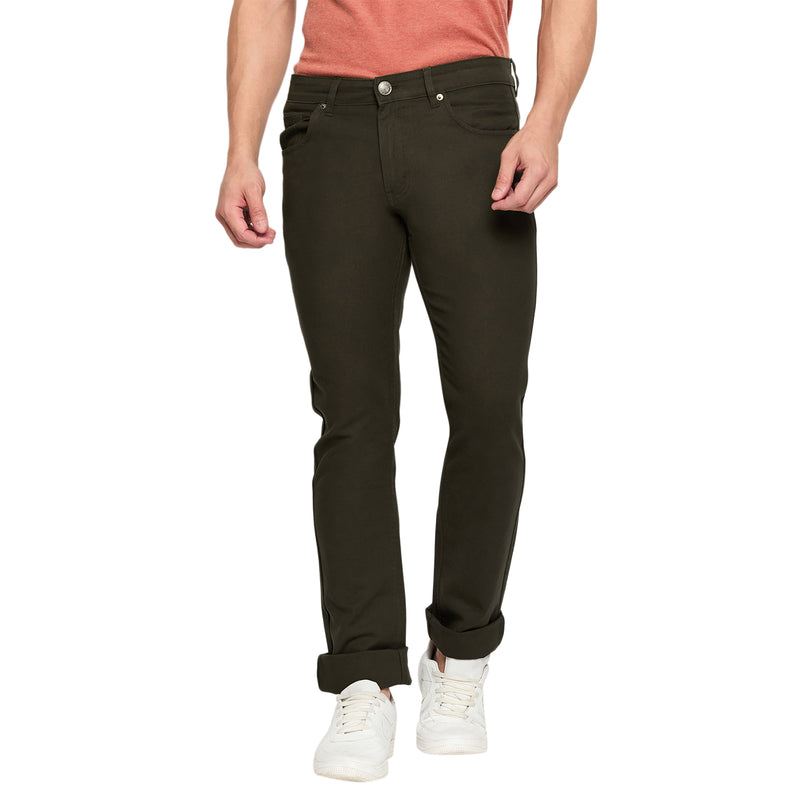 Duke Urban Men Narrow Bottom Chinos Trousers (SDT4586)