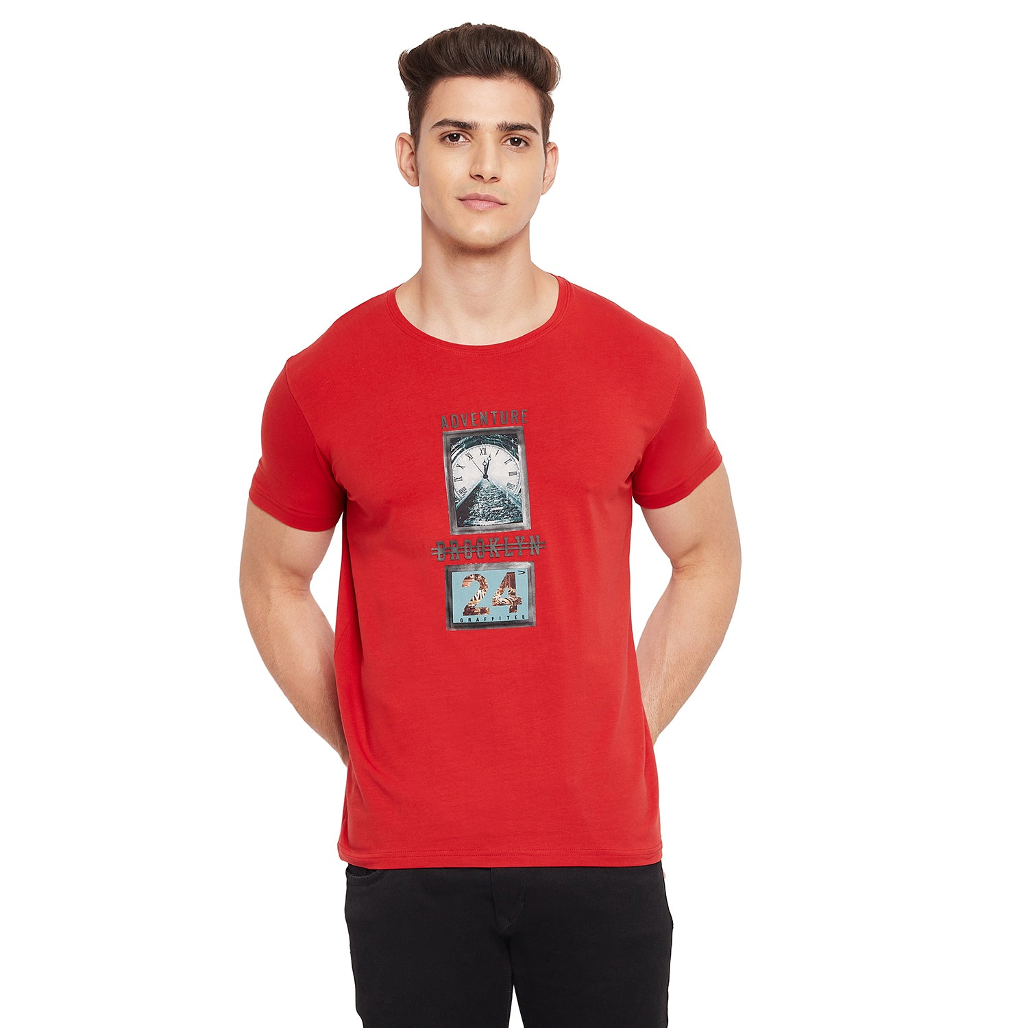 Duke Men Urban Half Sleeve T-Shirt (LQ1883)