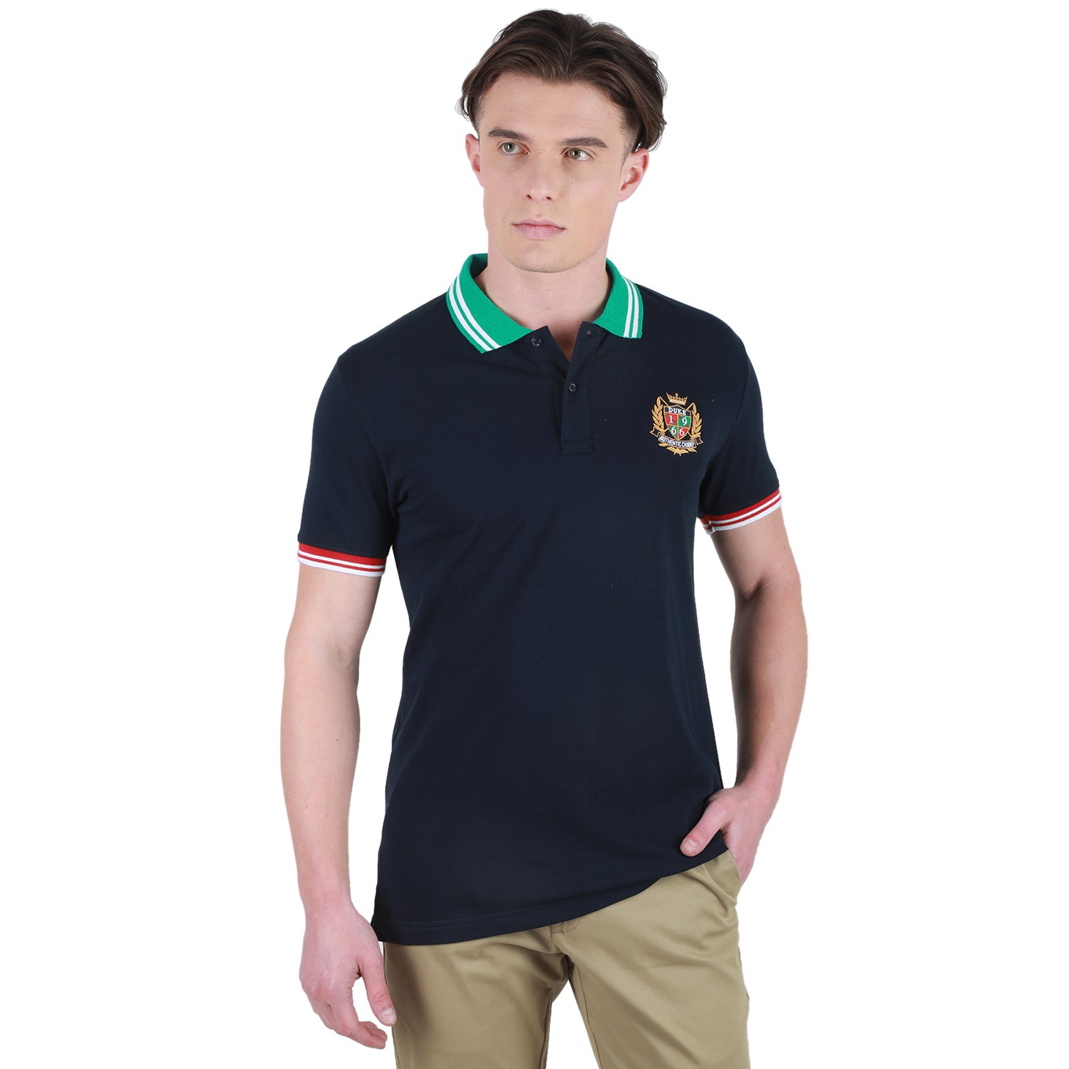 Duke Stardust Men Half Sleeve Cotton Tshirt (3958)