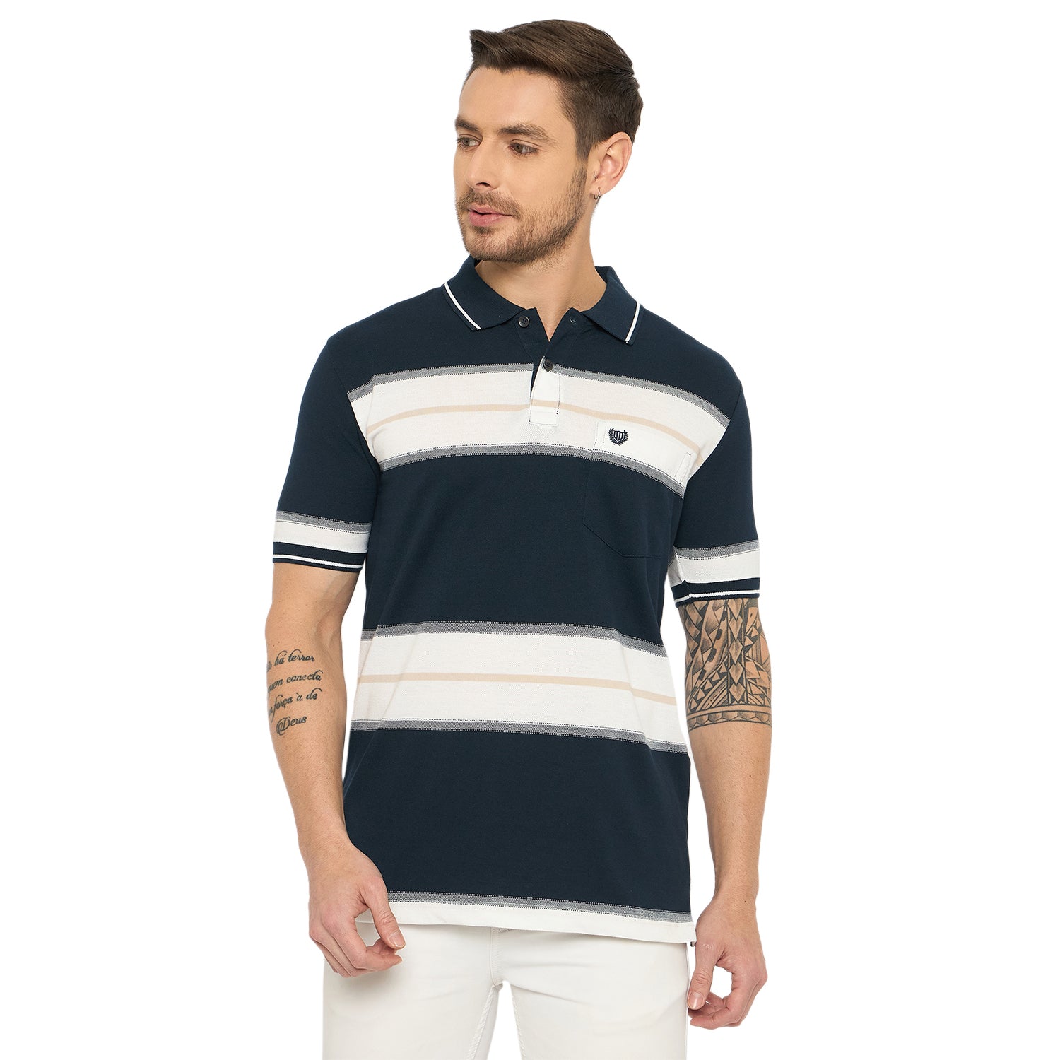 Duke Urban Men Half Sleeve Cotton Tshirt (LF7376)
