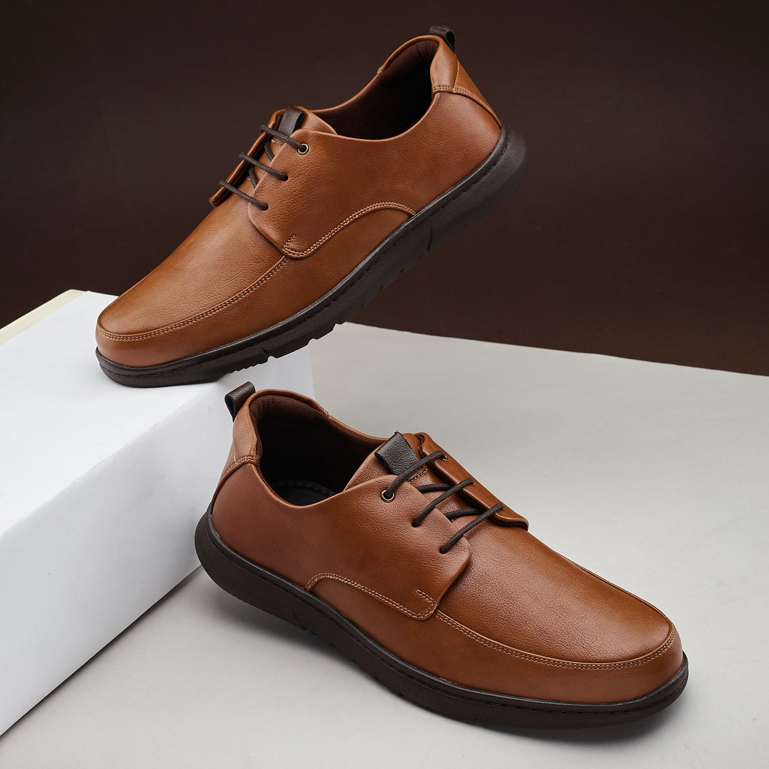 Duke Mens Shadowcore Formal Shoes (FWOL5059)