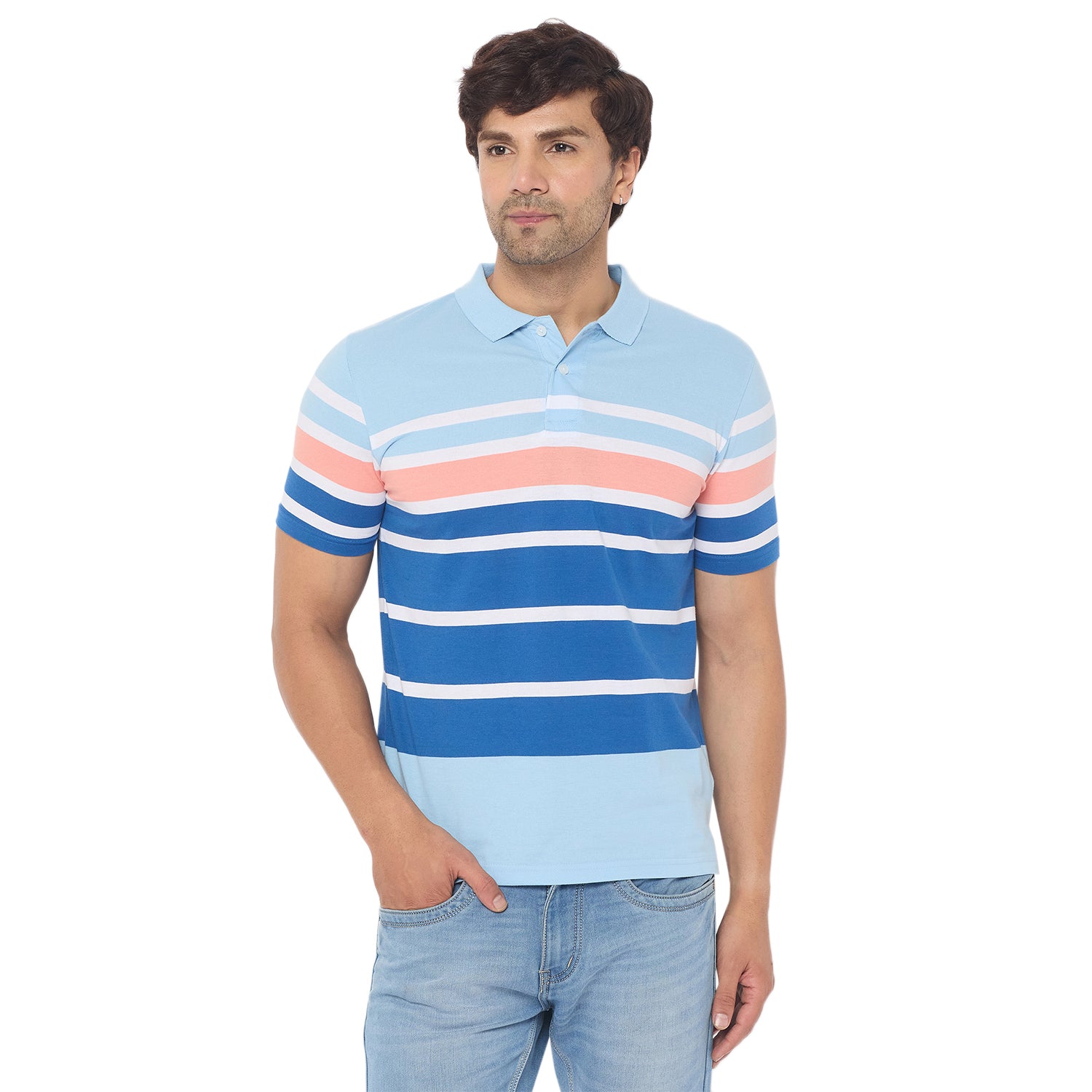Duke Stardust Men Half Sleeve Cotton Tshirt (MLF1143)
