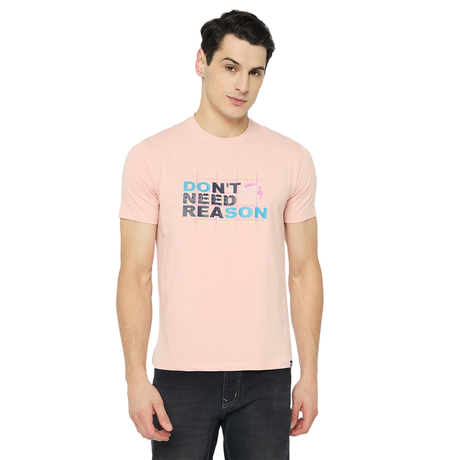 Duke Urban Men Half Sleeve Cotton Tshirt (LF7437)