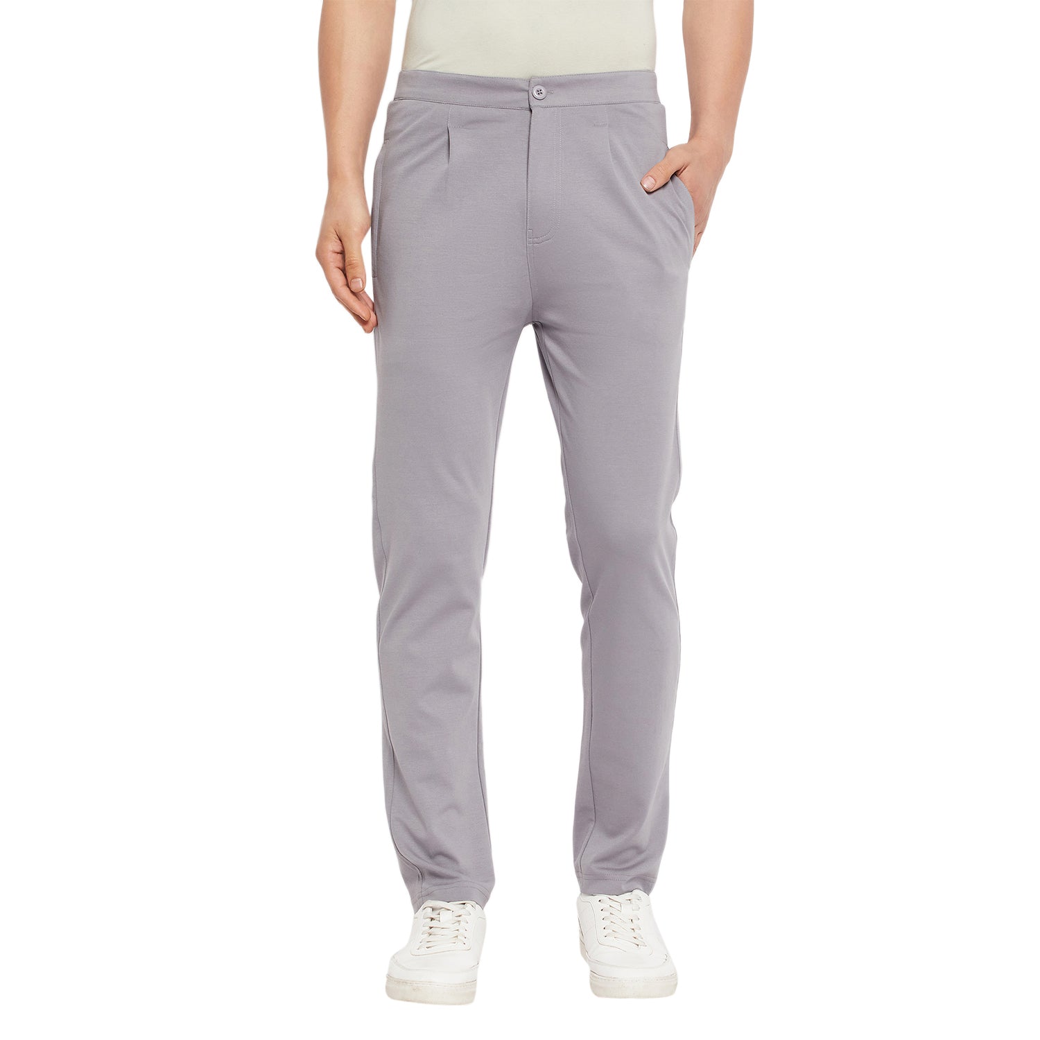 Duke Urban Men Solid Track Pant (LF5661)