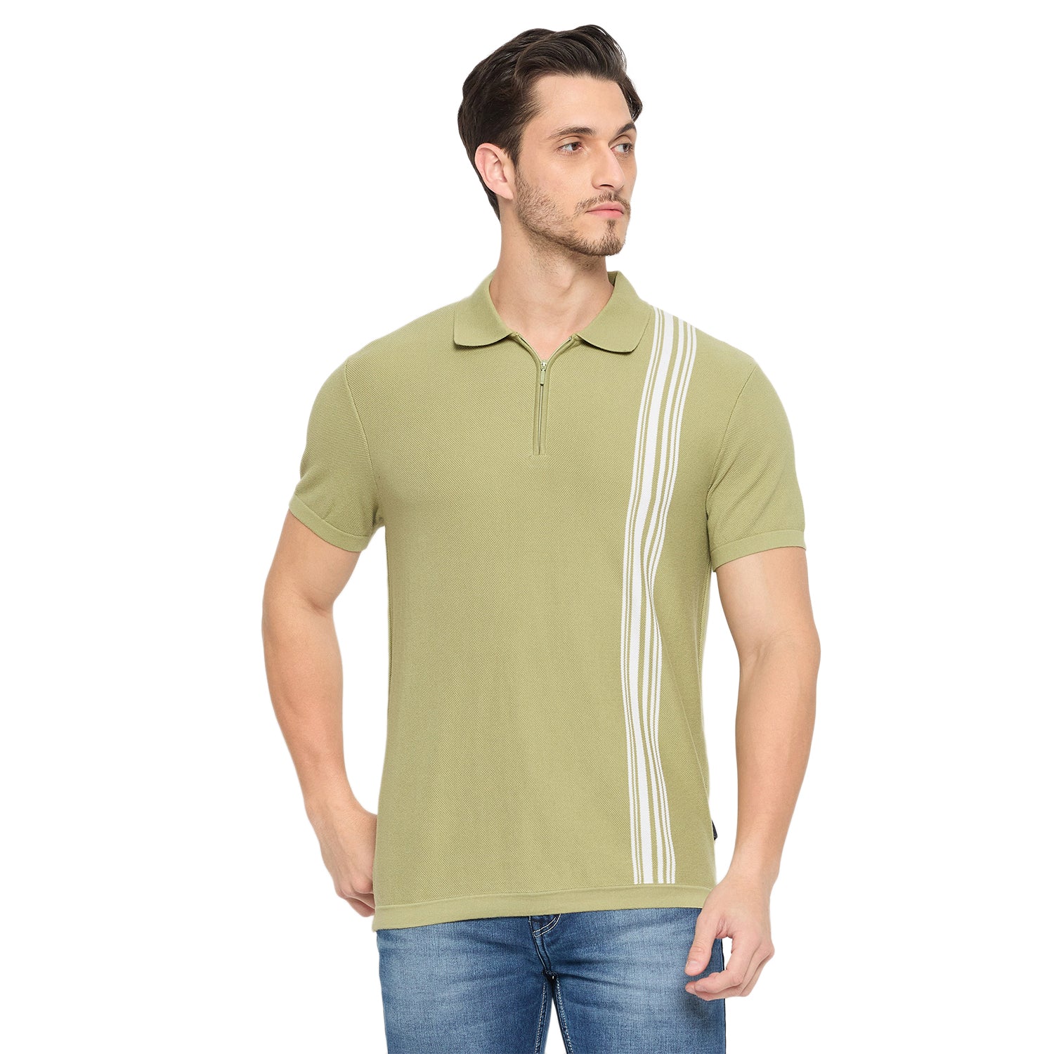 Duke Urban Men Half Sleeve Cotton T-shirt (LF7326)
