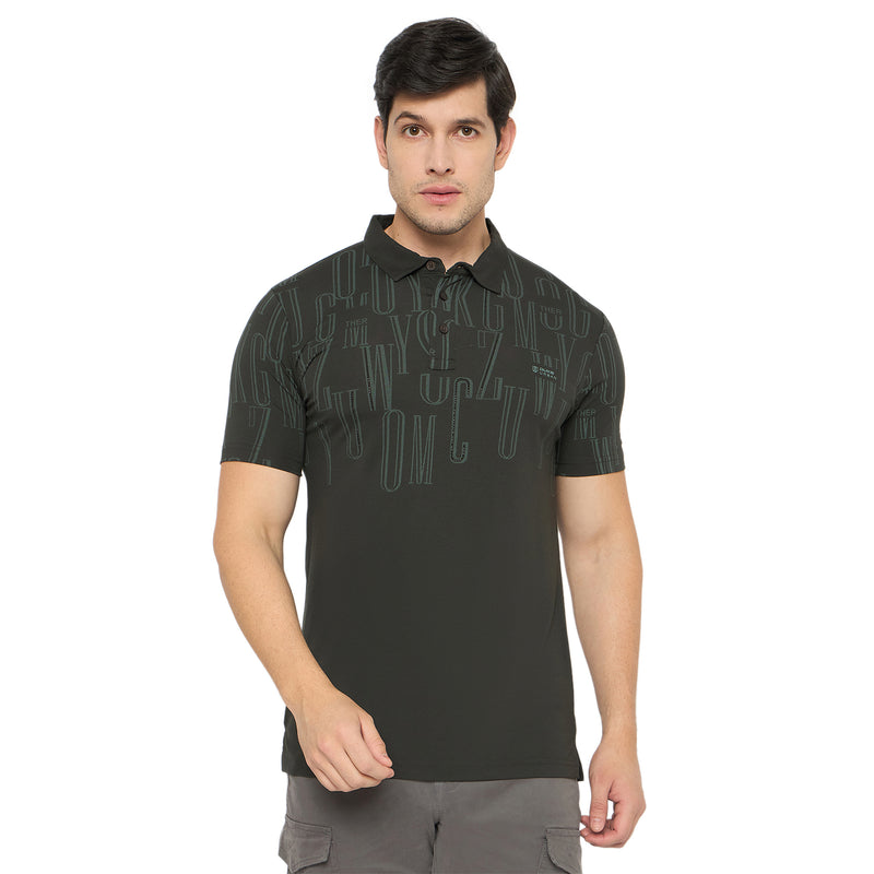 Duke Urban Men Half Sleeve Cotton Tshirt (LF7455)
