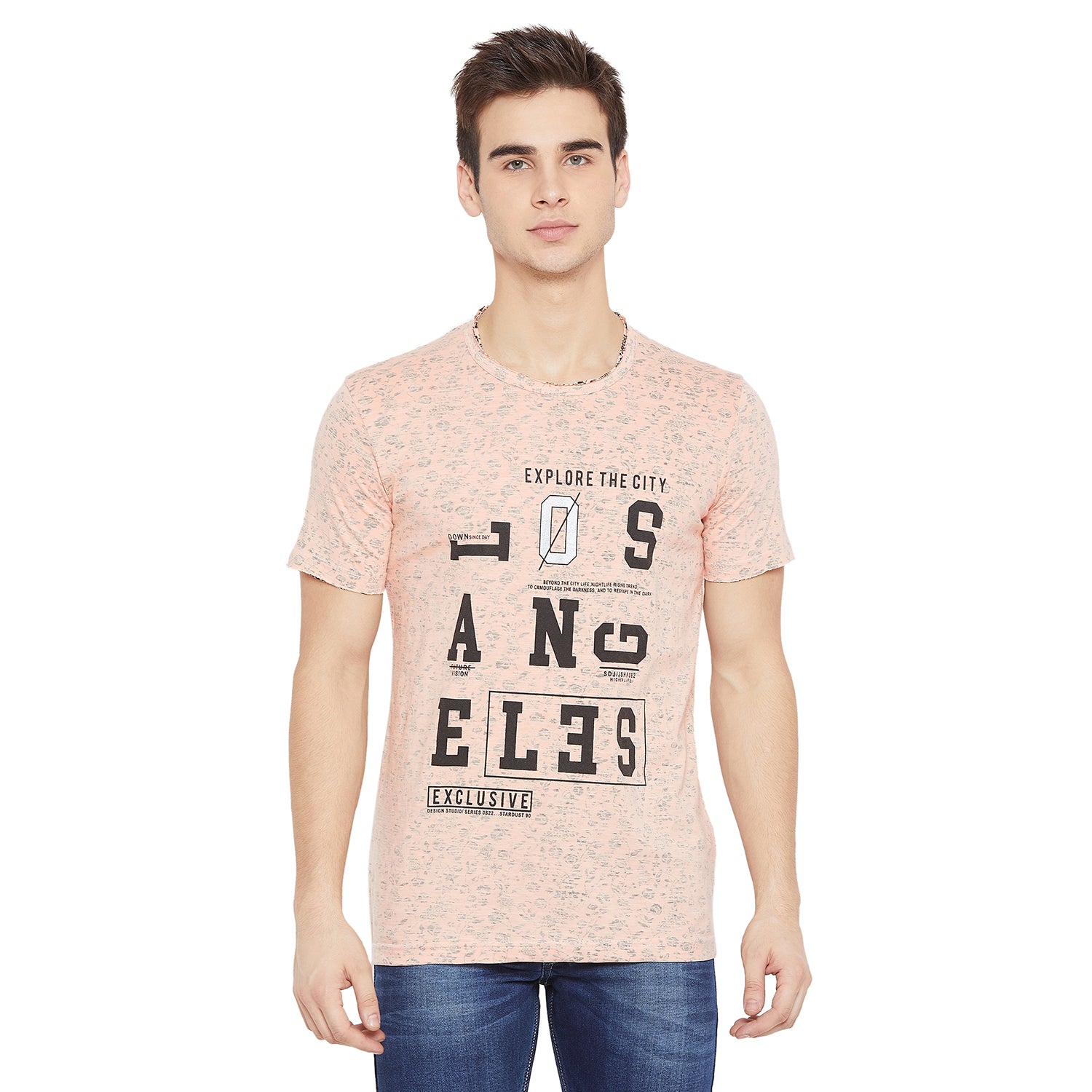 Duke Men Urban Half Sleeve T-Shirt (LF4221)