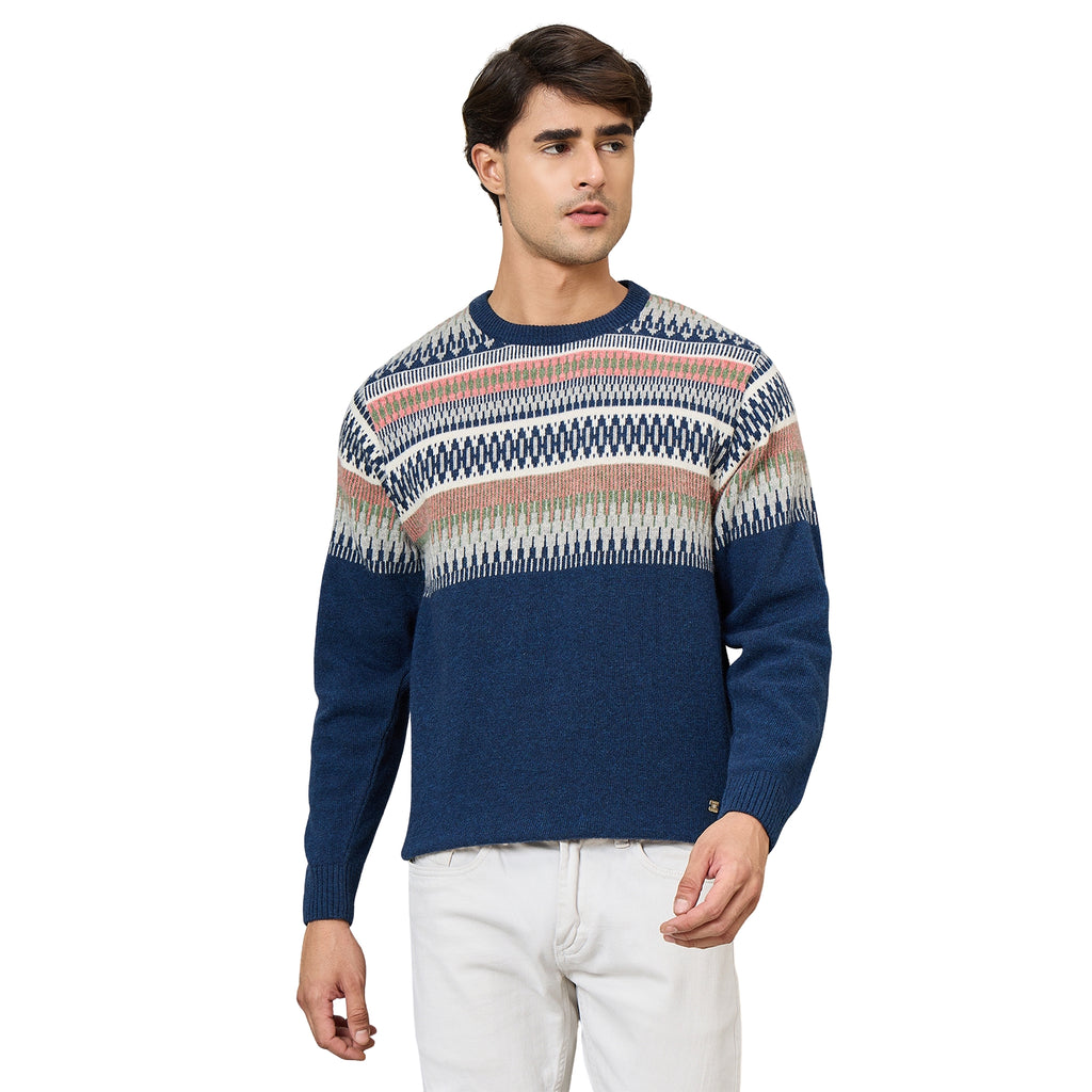 Duke Urban Men Full Sleeve Classic round neck sweater (SDS2237)