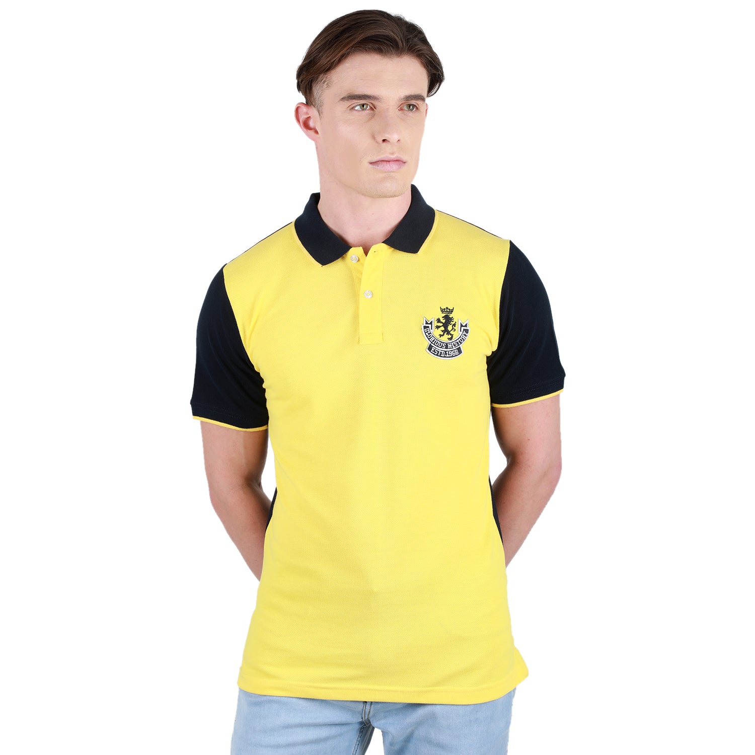 Duke Stardust Men Half Sleeve Cotton Tshirt (4048)
