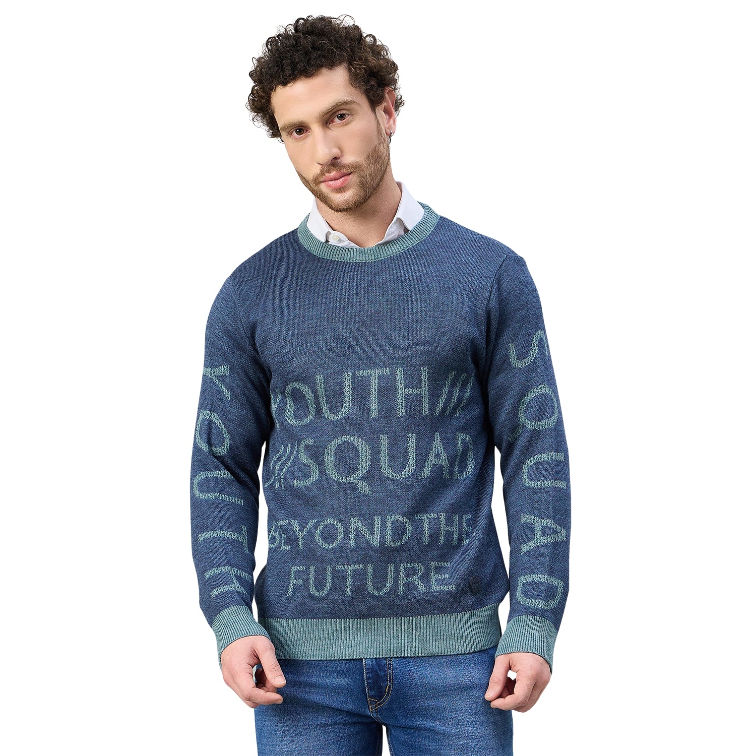 Duke Urban Men Full Sleeve Round Neck Pullover (SDS2118)