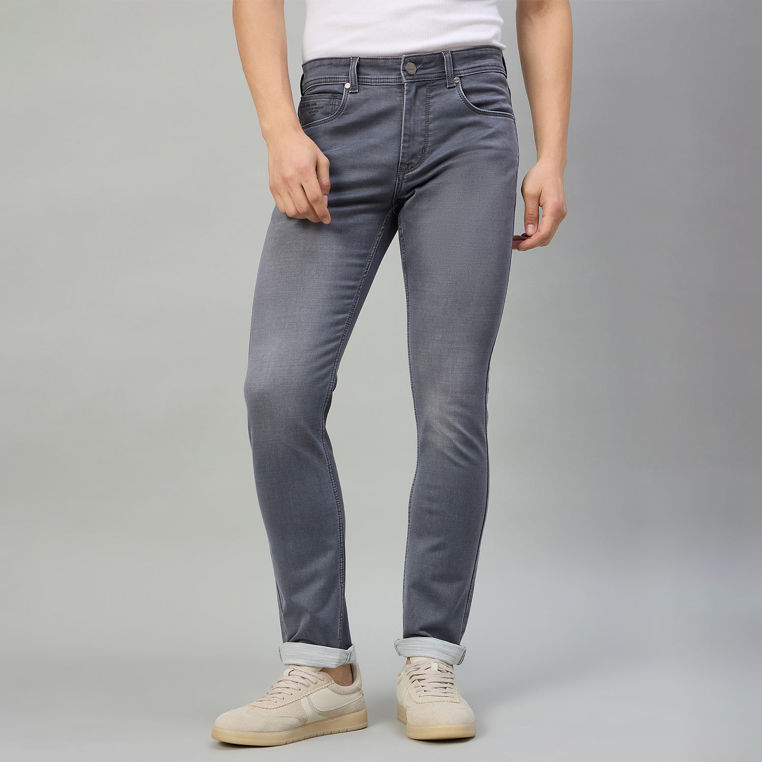 Duke Men Narrow Fit Stretchable Jeans (SDD5999N)