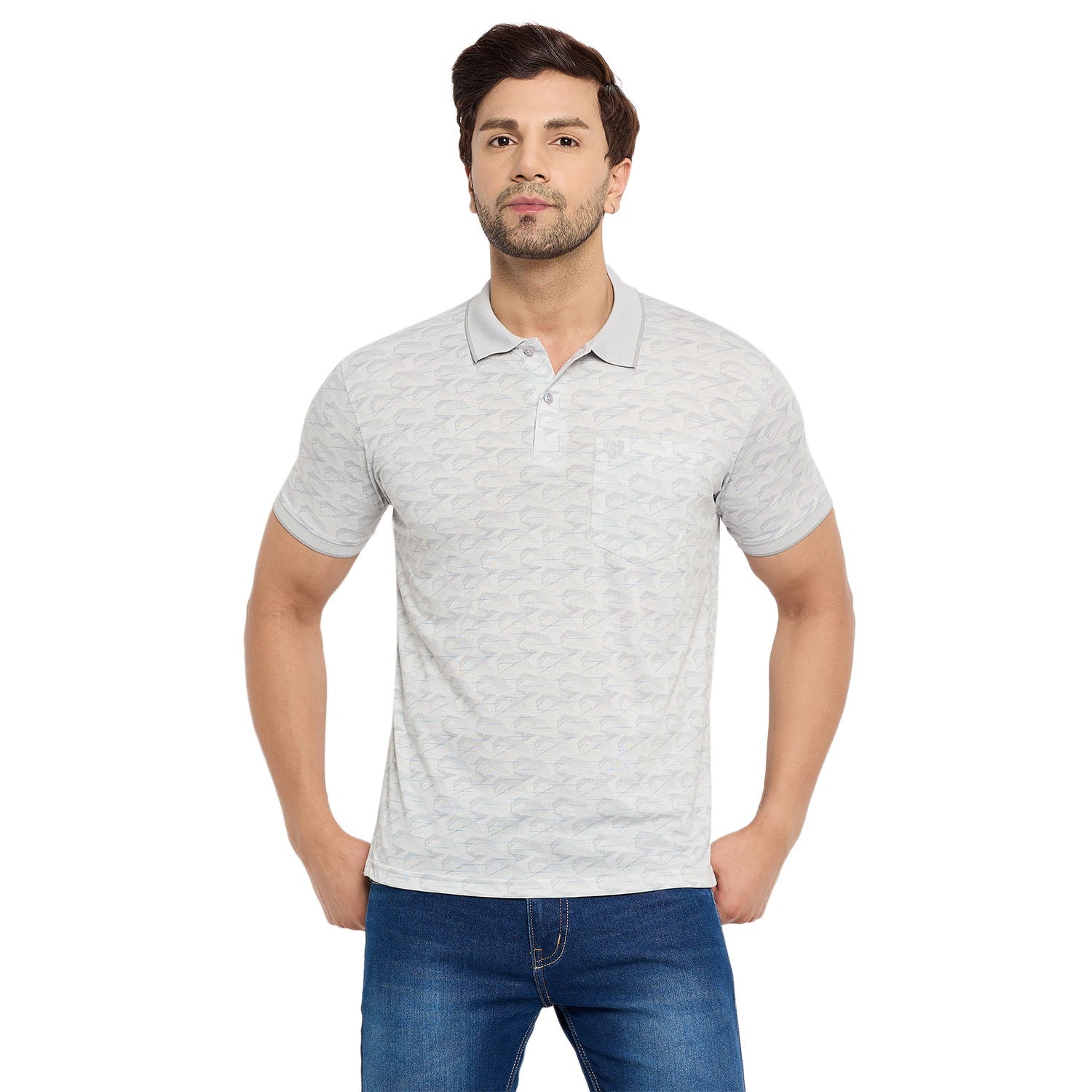 Duke Urban Men Half Sleeve Cotton T-shirt (LF7313)