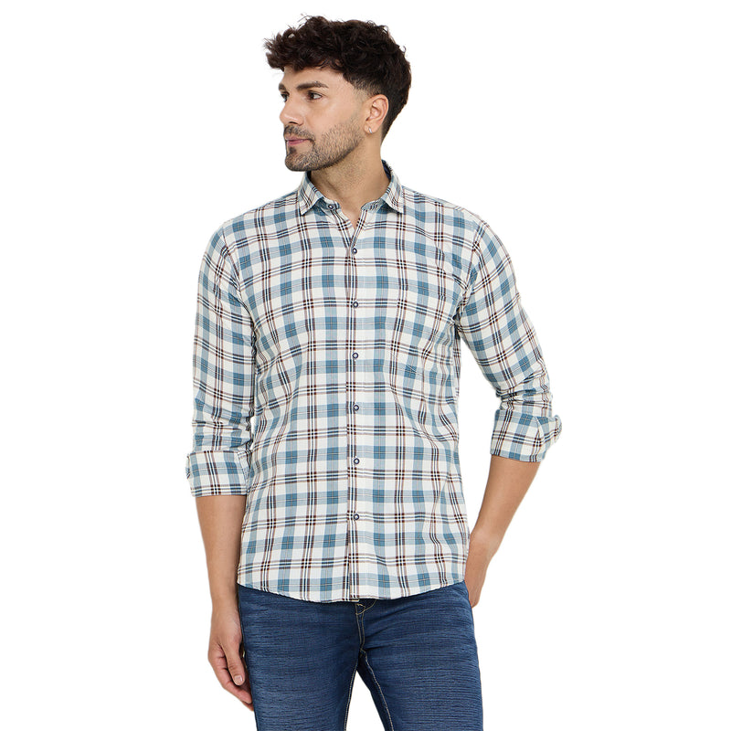 Duke Urban Men Full Sleeve Cotton Shirt (SDO8CKH)
