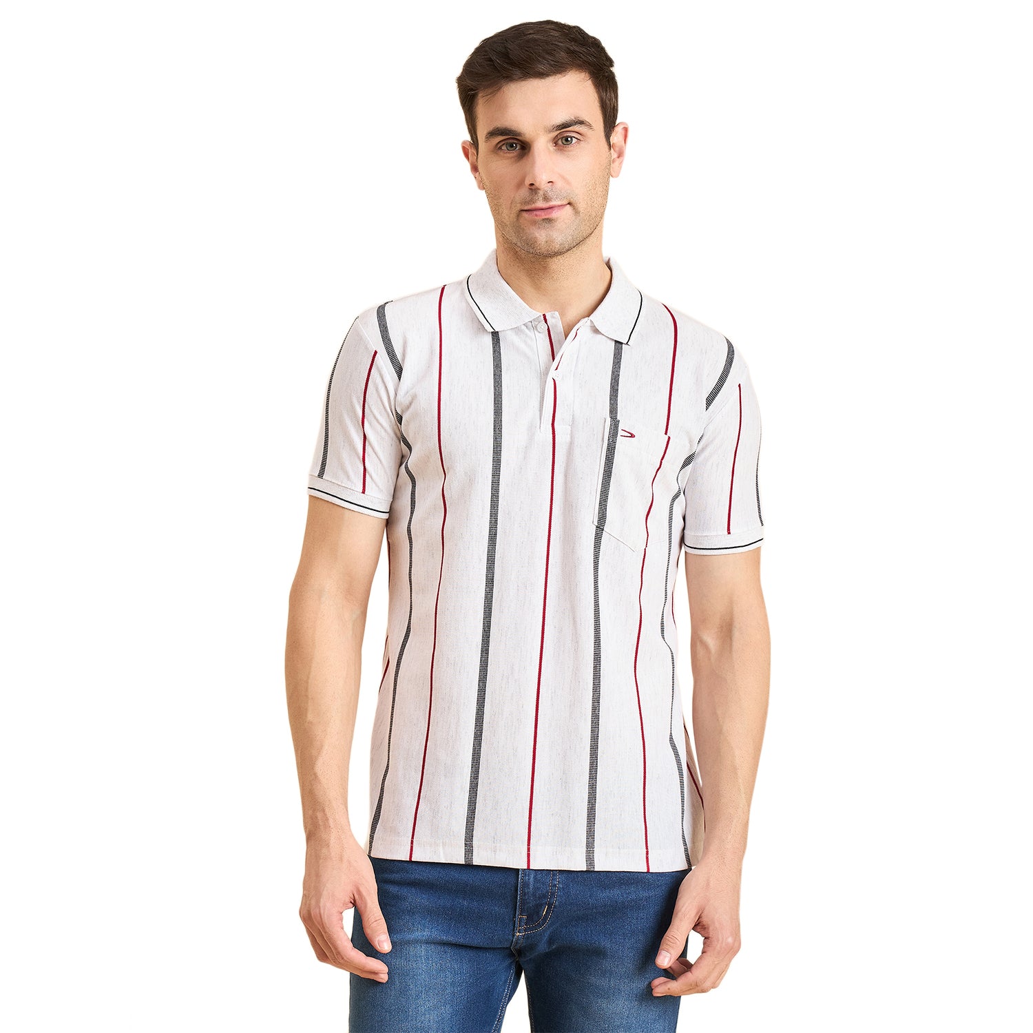 Duke Men Half Sleeve Cotton Polo Tshirt (ON2139)