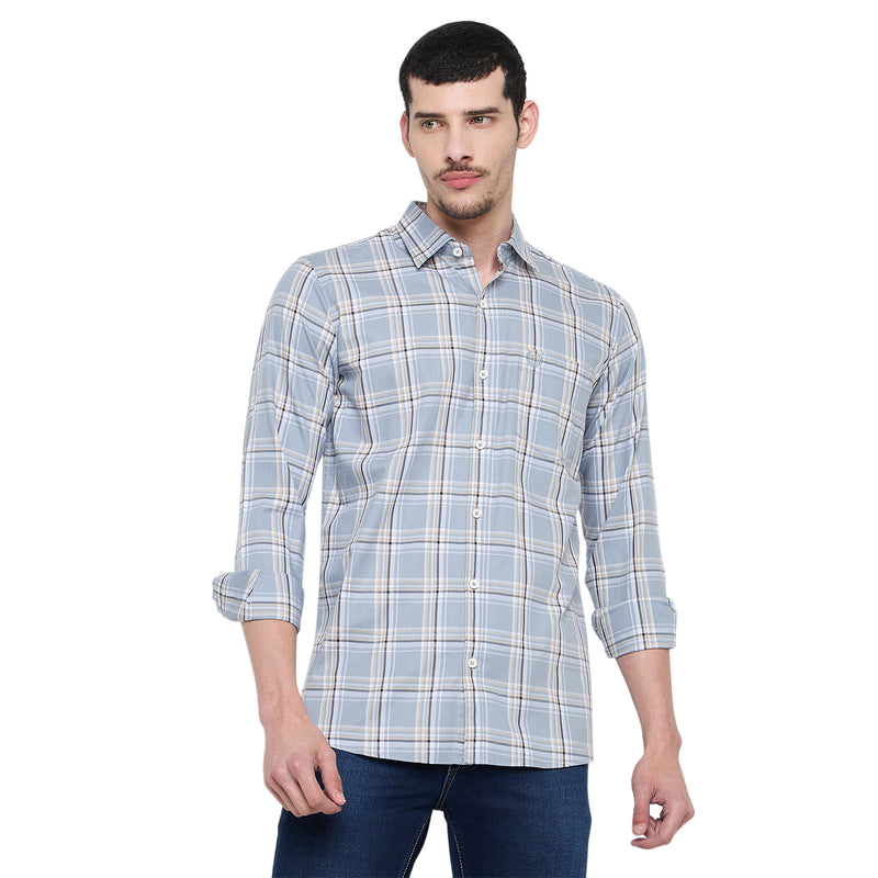 Duke Urban Men Full Sleeve Cotton Shirt (SDO6CHC)