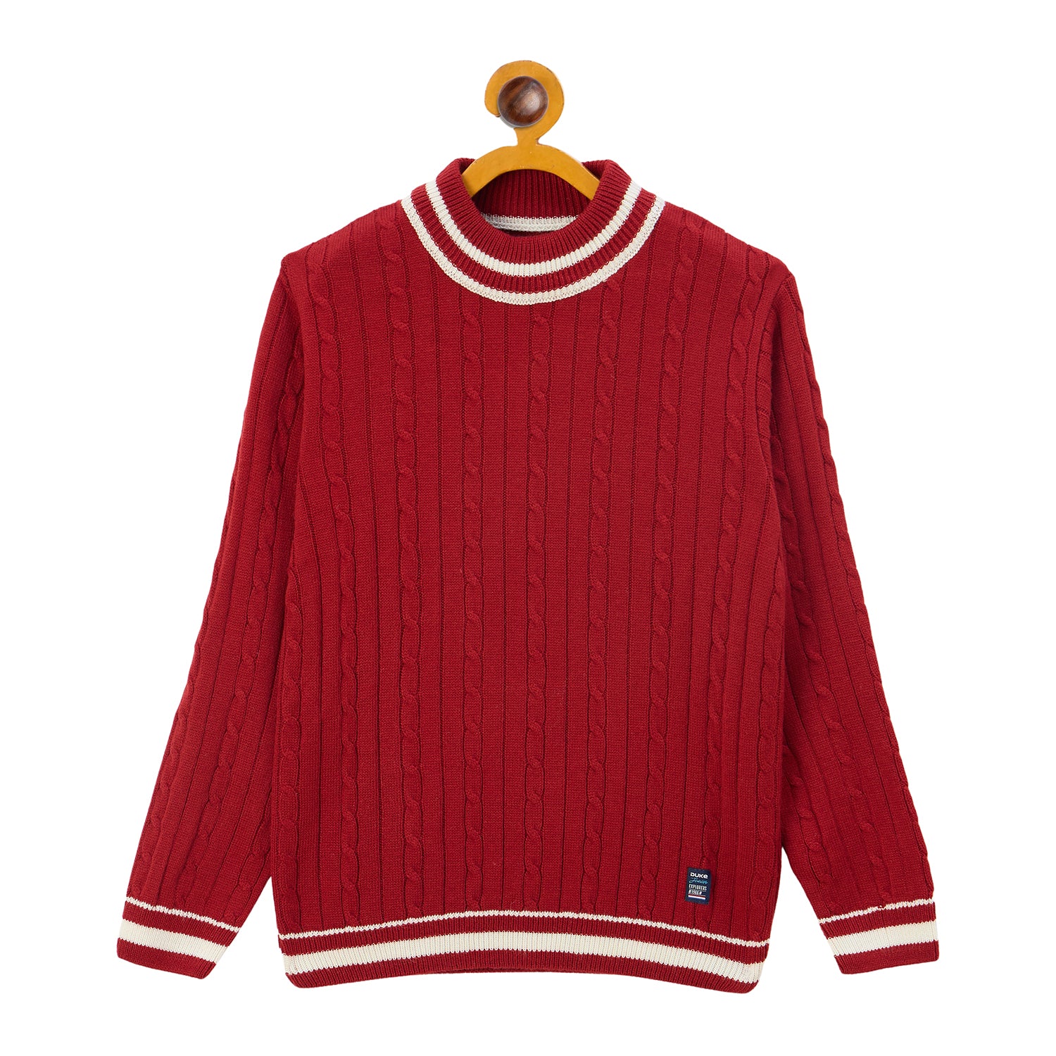 Duke Urban Boys Round Neck Full Sleeve Regular Sweater (S3617)