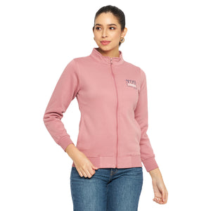 Duke Stardust Women Full Sleeve Zipper Sweatshirt (MLFX930)