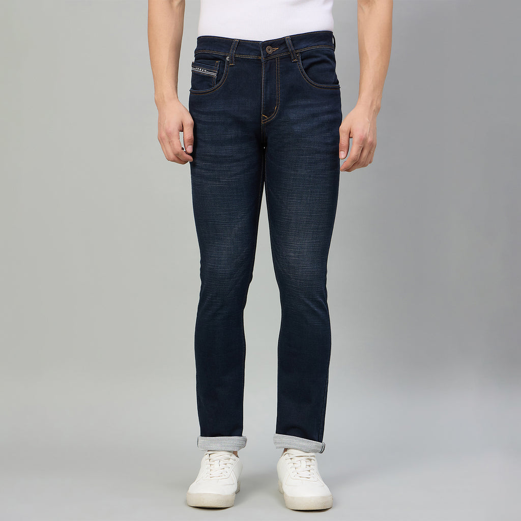 Duke Men Narrow Fit Stretchable Jeans (SDD9246N)