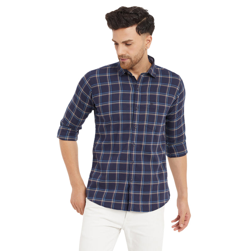 Duke Urban Men Full Sleeve Cotton Shirt (SDO8CKTU)