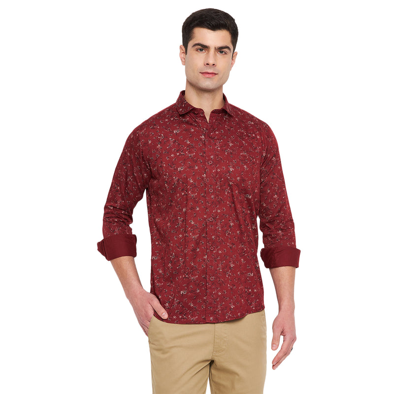 Duke Urban Men Full Sleeve Cotton Shirt (SDO8PRSN)