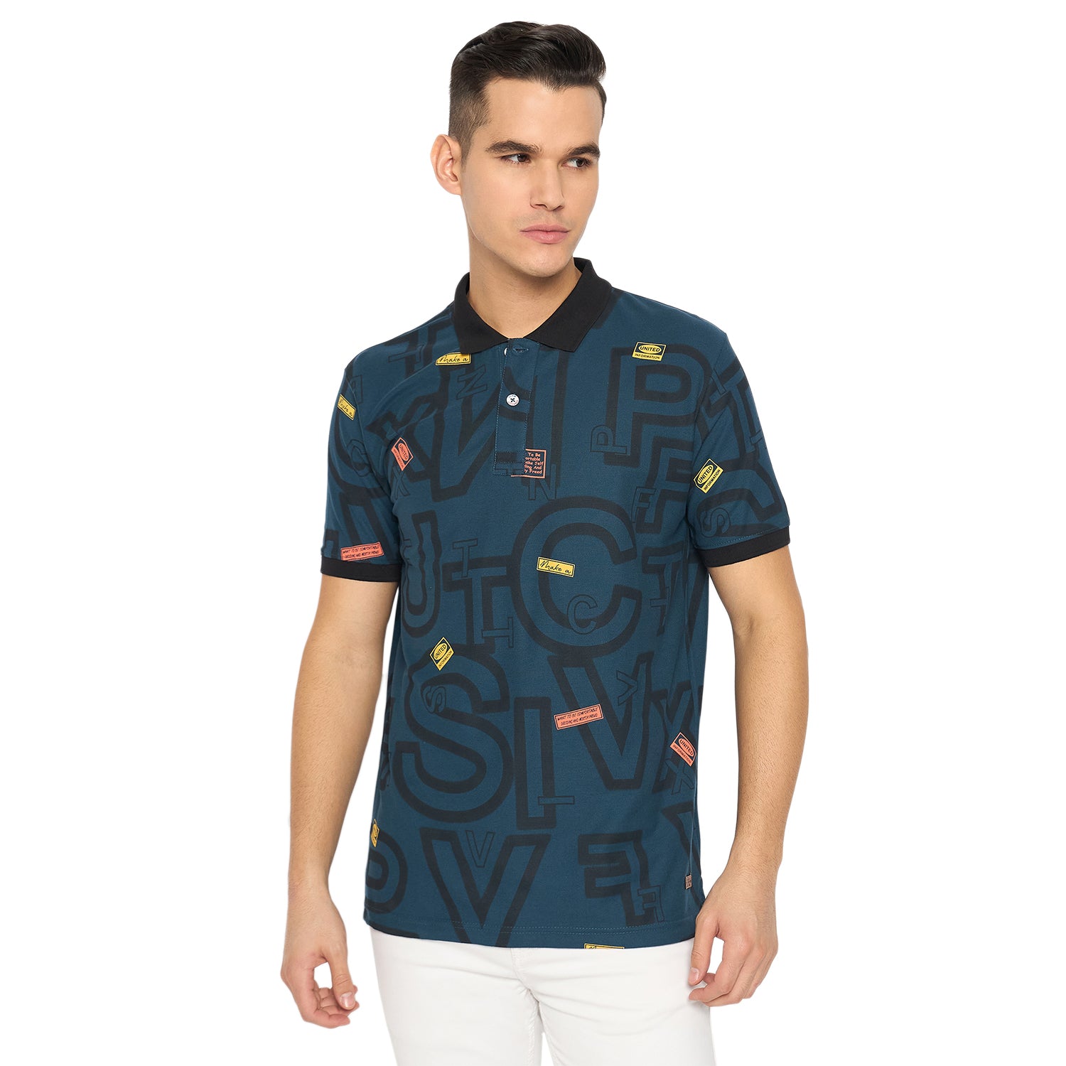 Duke Urban Men Half Sleeve Cotton T-shirt (ONLF296)