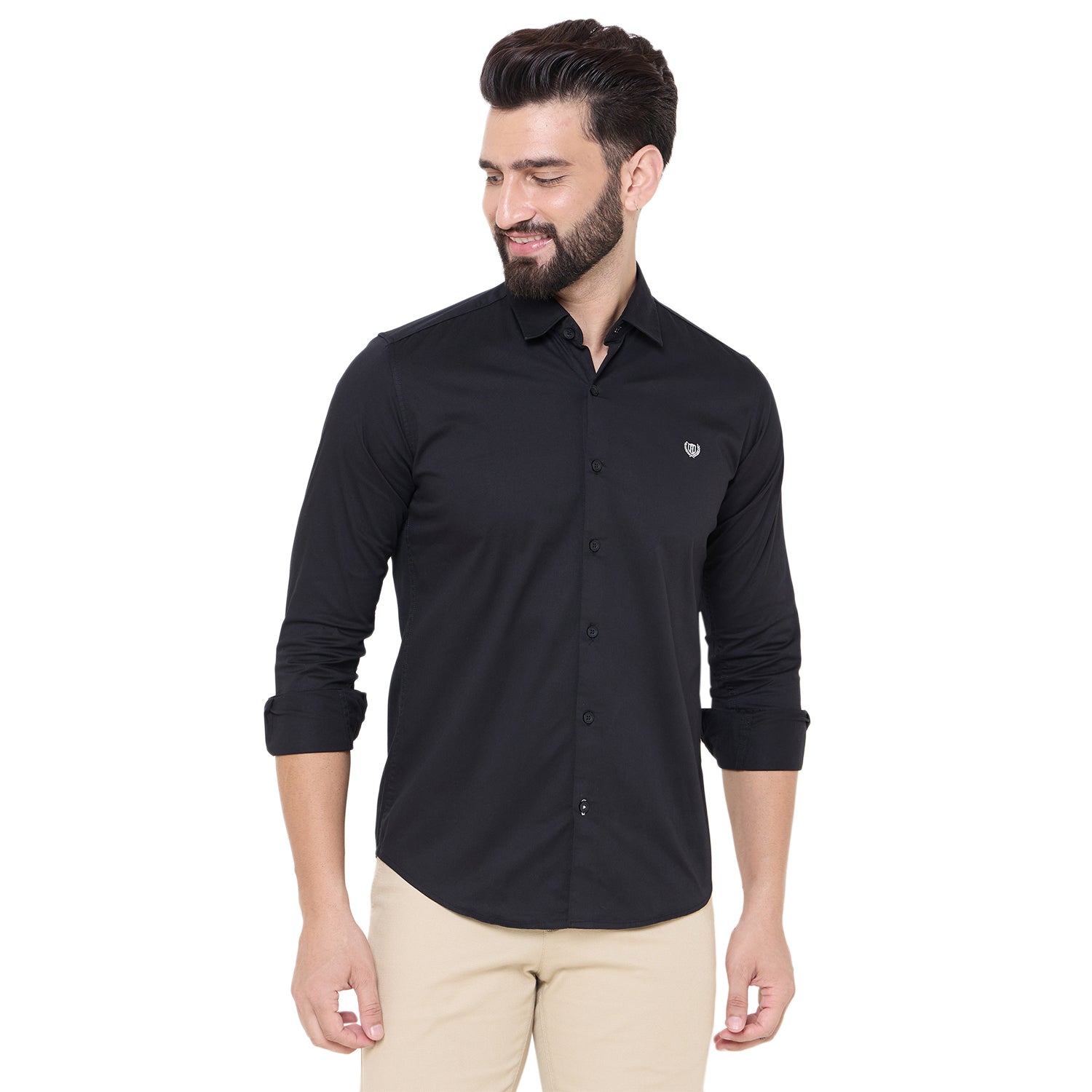 Duke Stardust Men Full Sleeve Cotton Shirt (SDO3PLA)