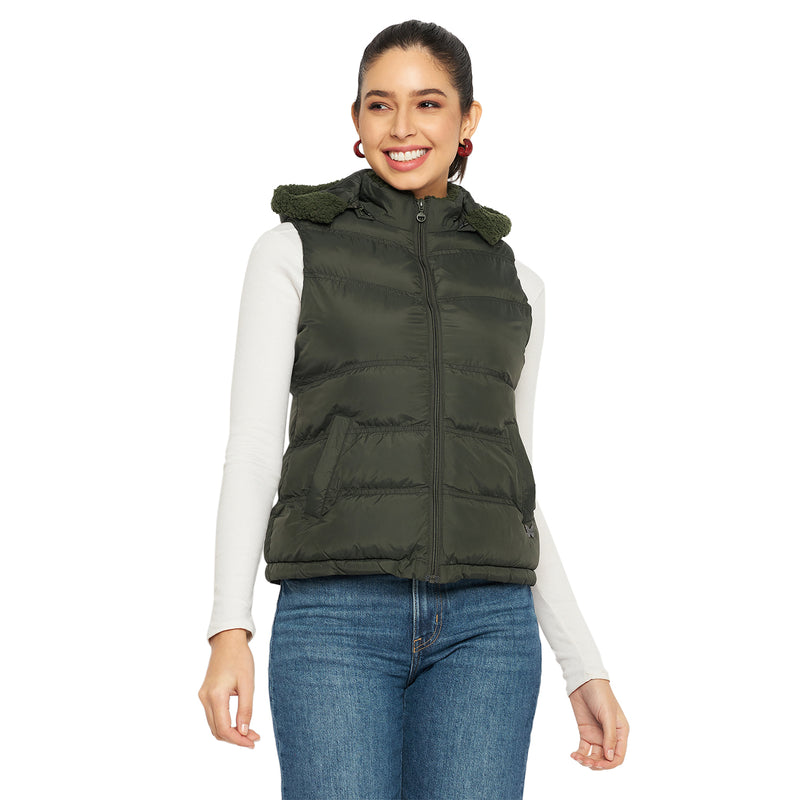 Duke Urban Women Sleeveless Jacket (SDZ4043)