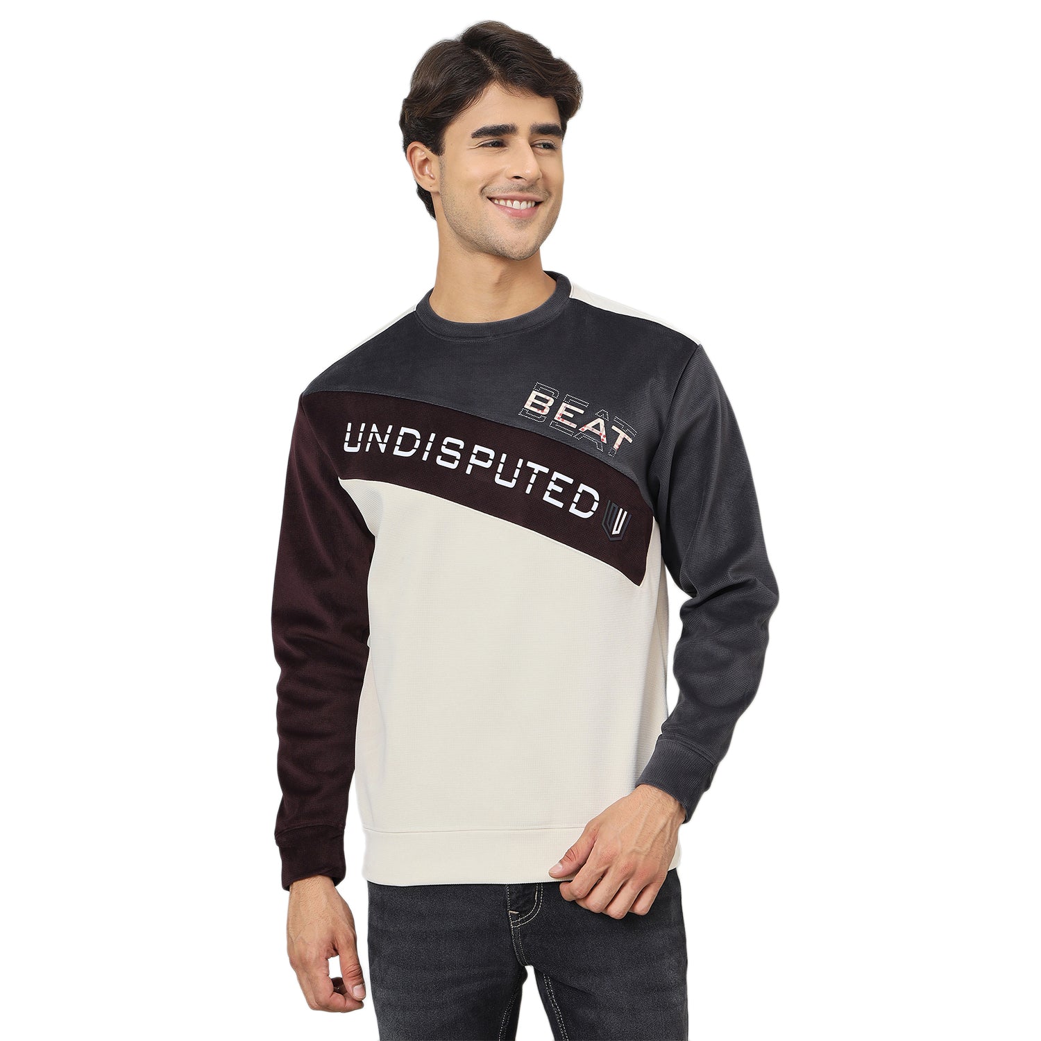 Duke Urban Men Round Neck Regular Sweatshirt (LF6442)