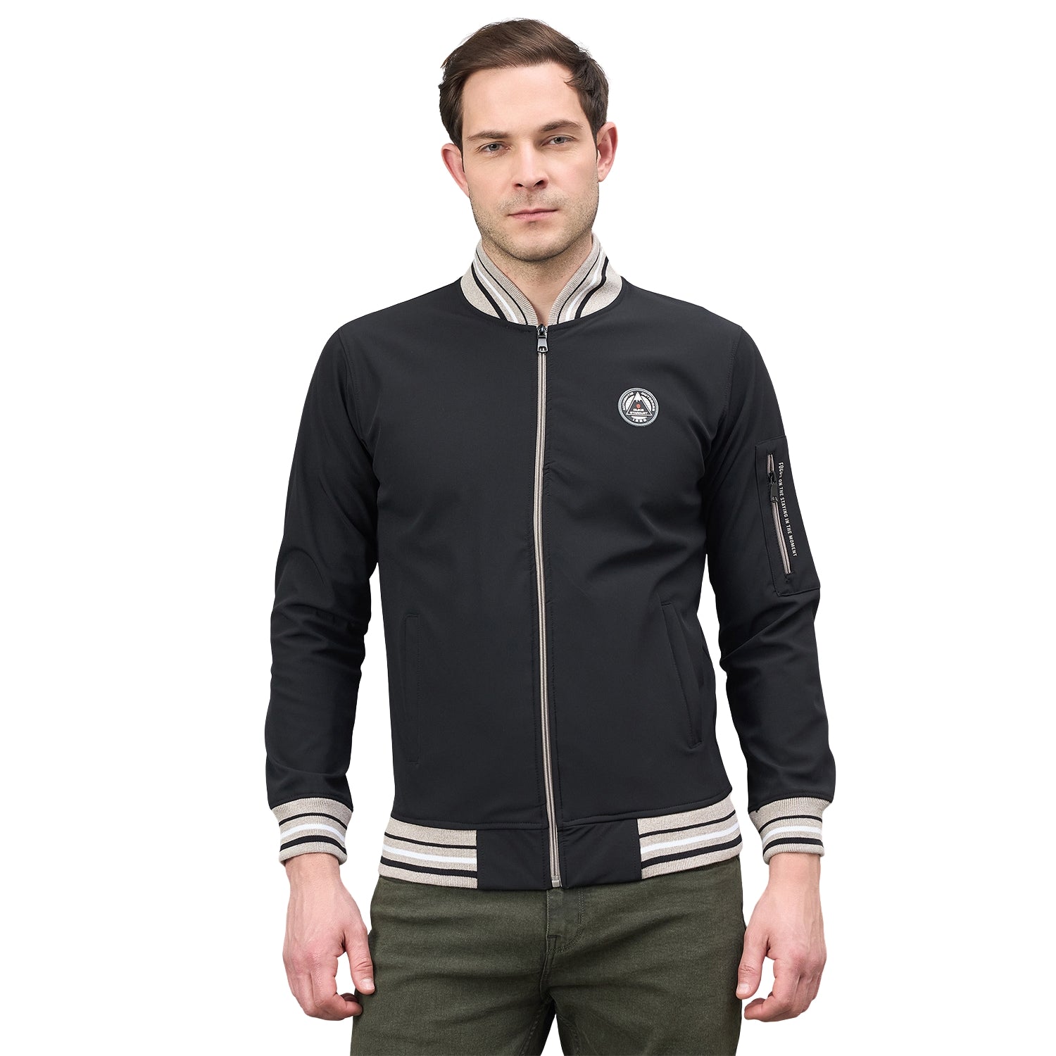 Duke Urban Men Full Sleeve Zipper Sweatshirt (LF6466)