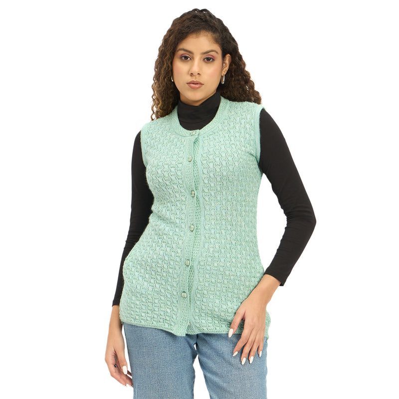 Duke Urban Women Sleeveless Cardigan (SDS1266N)