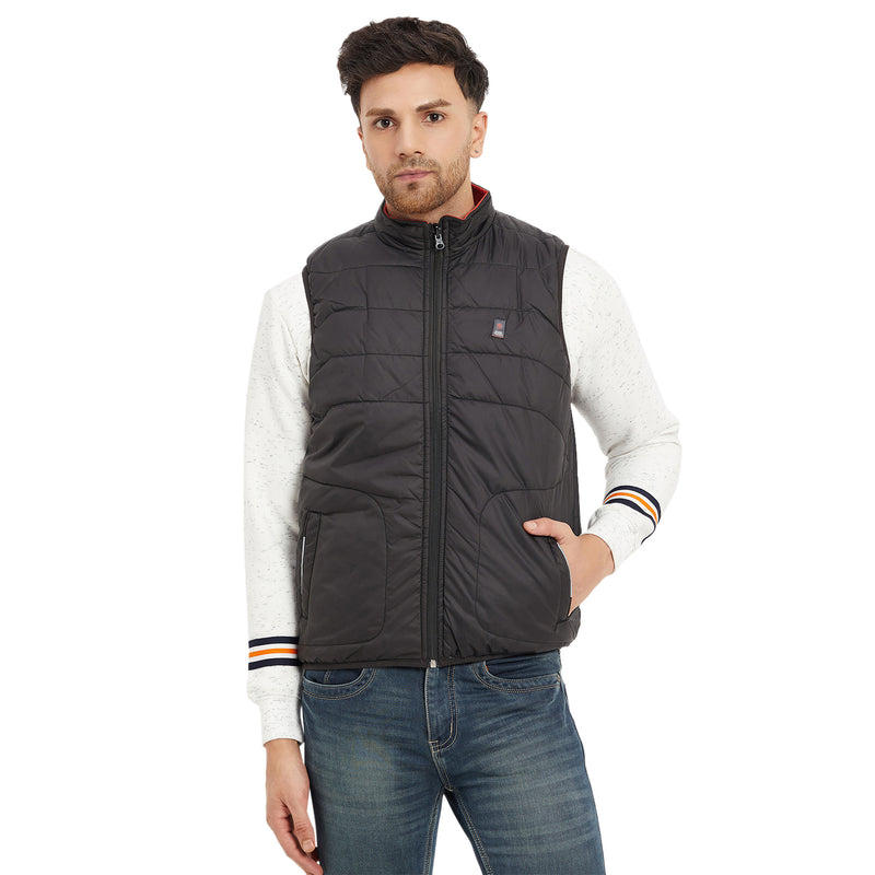 Duke Urban Men Sleeveless Reversible Jacket (SDZ1873)