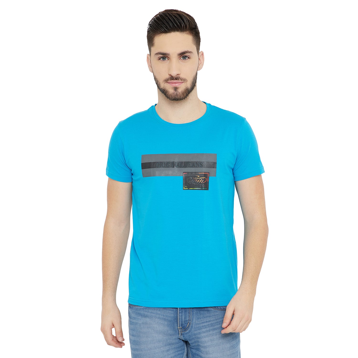 Duke Stardust Men Half Sleeve Cotton Tshirt (1882)