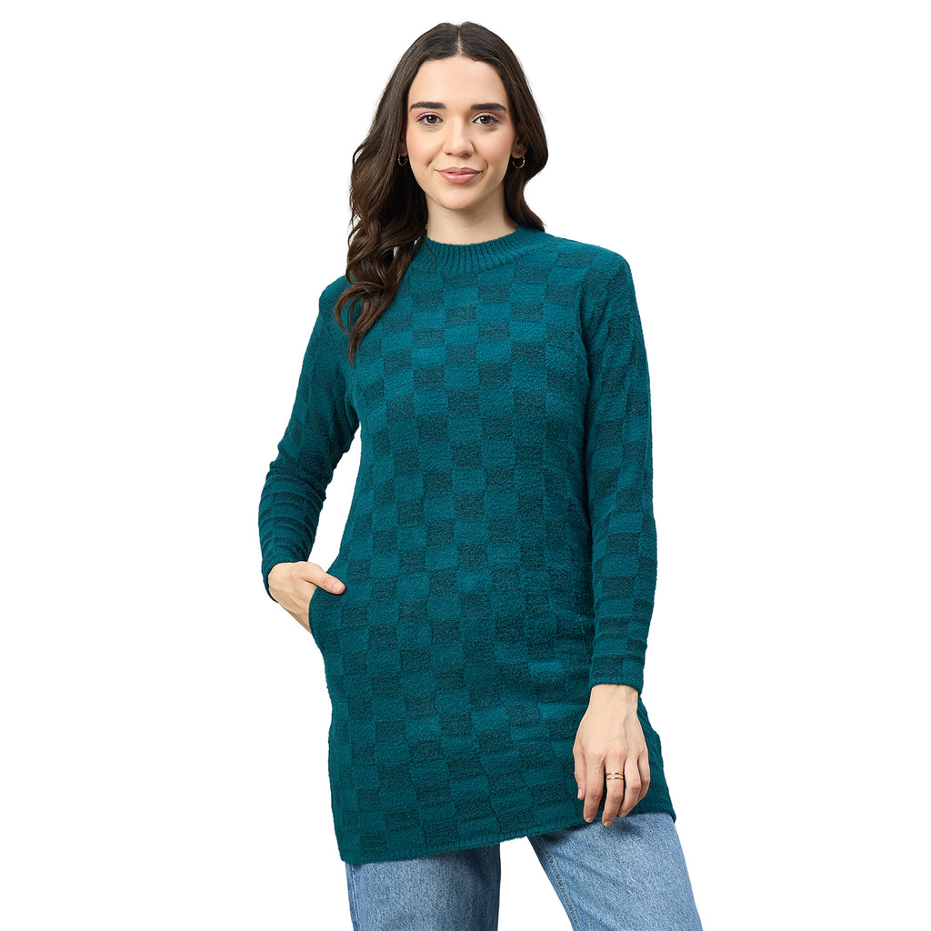 Duke Urban Women Full Sleeve Round Neck Sweater (SDS1256)