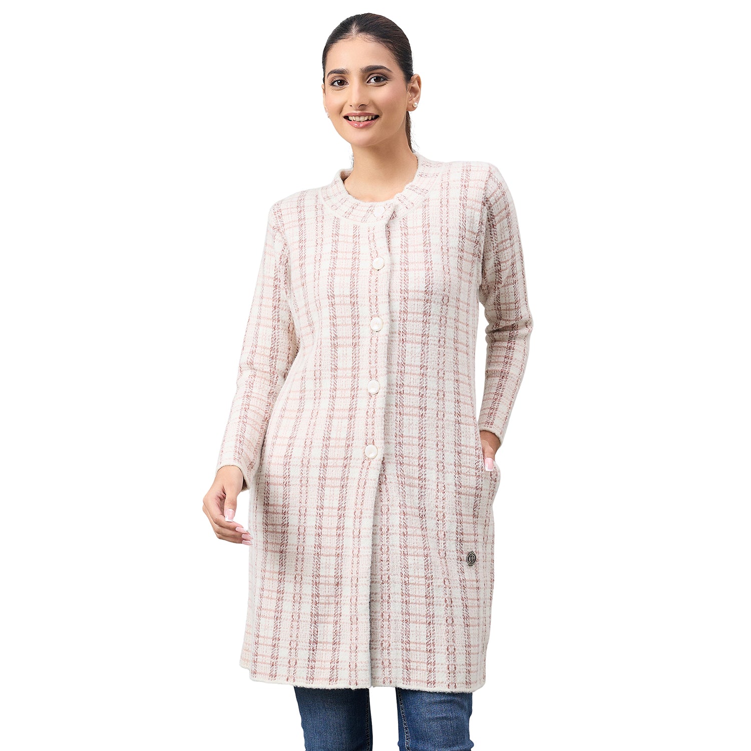 Duke Urban Women Long Coat Regular Sweater (SDS1316)
