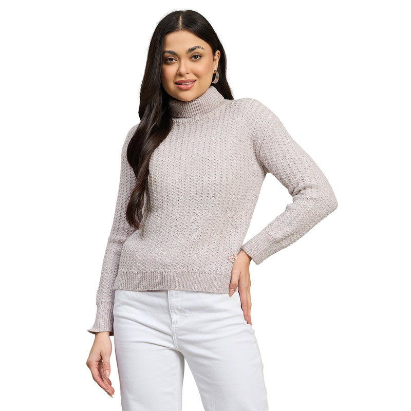Duke Urban Women Turtle Neck Full Sleeve Sweater (SDS1241)