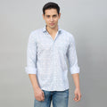Duke Men Slim Fit Full Sleeve Short Style Cotton Shirt (SDO8PRBN)