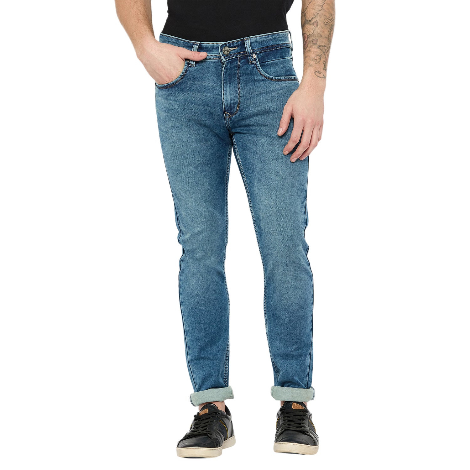 Duke Urban Men Slim Fit Stretchable Jeans (SDD5599)
