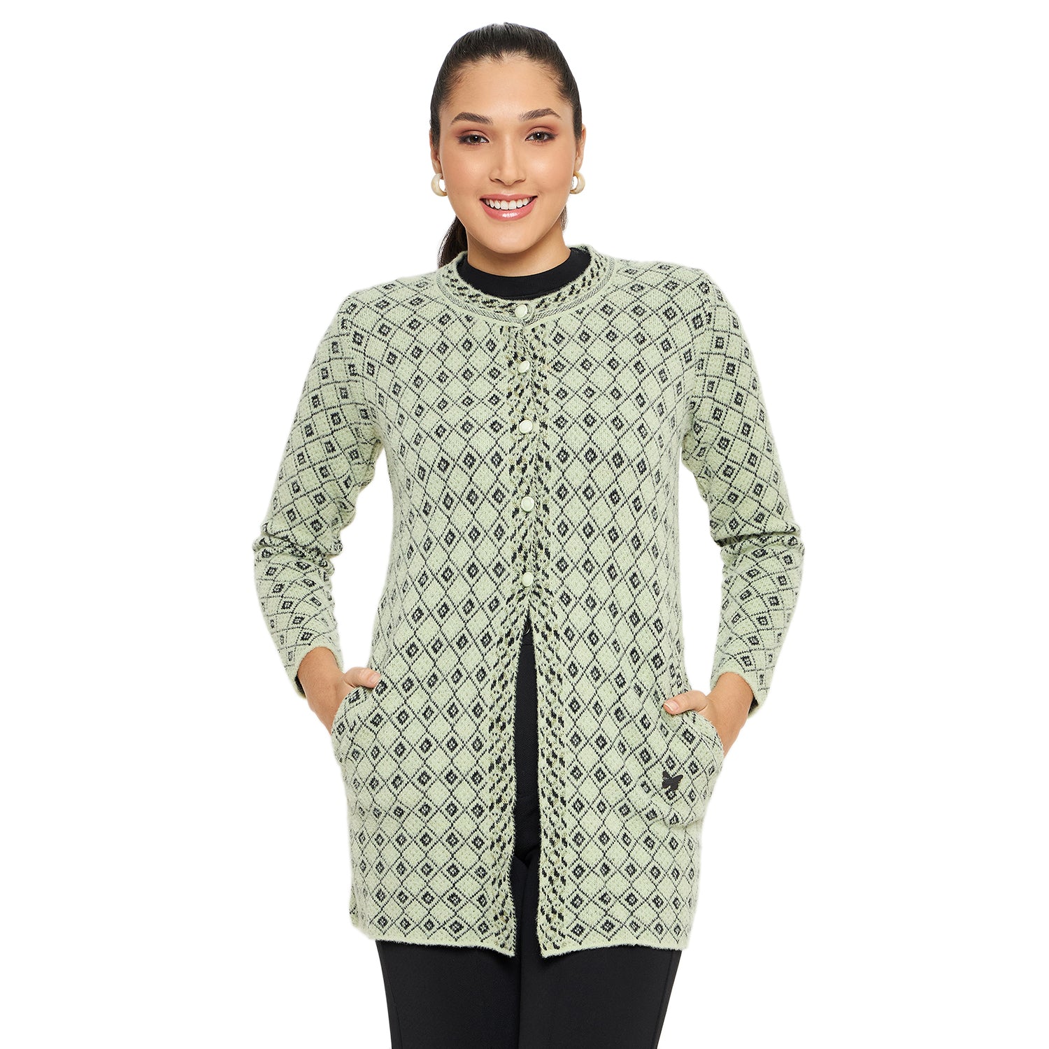 Duke Urban Women Full Sleeve Cardigan (SDS1215)