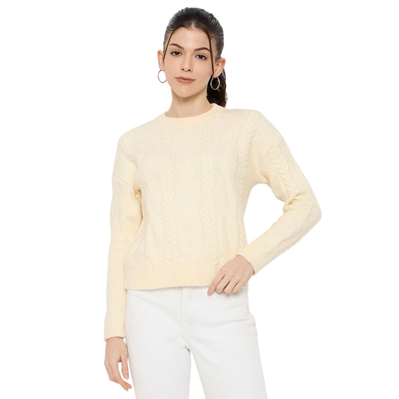 Duke Urban Women Full Sleeve Round Neck Pullover (SDS1369)