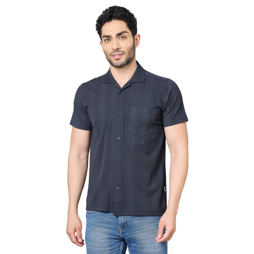 Duke Urban Men Half Sleeve Cotton Shirt (LF7762)
