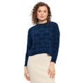 Duke Urban Women Full Sleeve Self Design Crop Pullover (SDS1013)