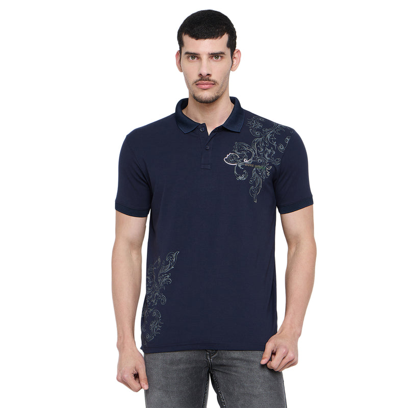 Duke Urban Men Half Sleeve Cotton Polo Tshirt (LF7306)