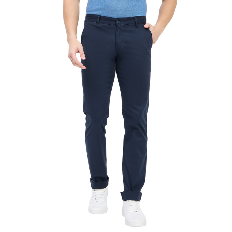 Duke Urban Men Flatfront Narrowfit Chinos Trousers (SDT4565)