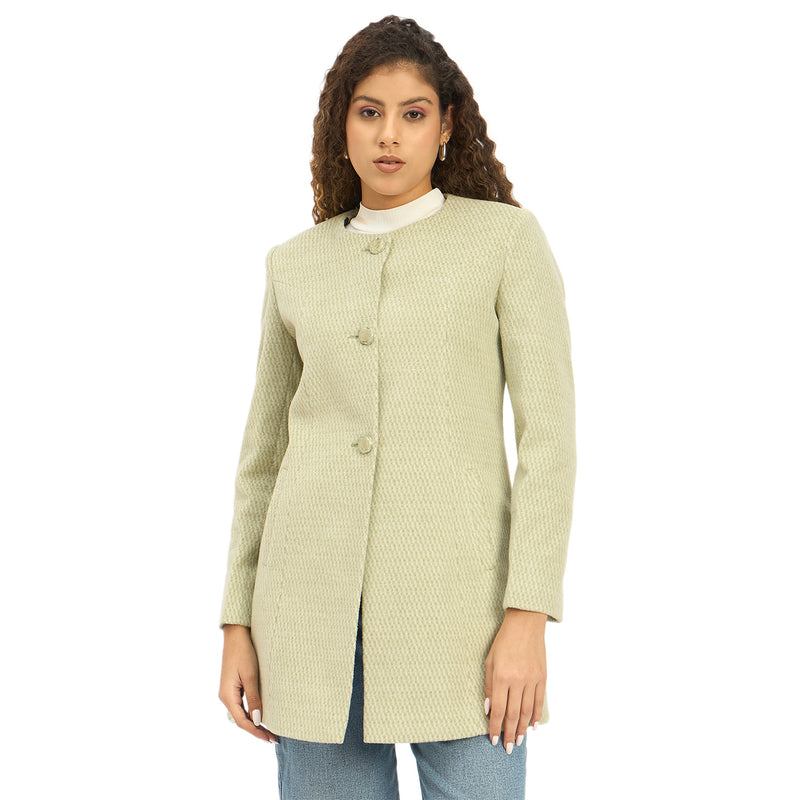 Duke Urban Women Full Sleeve Long Coat (SDZ4171C)