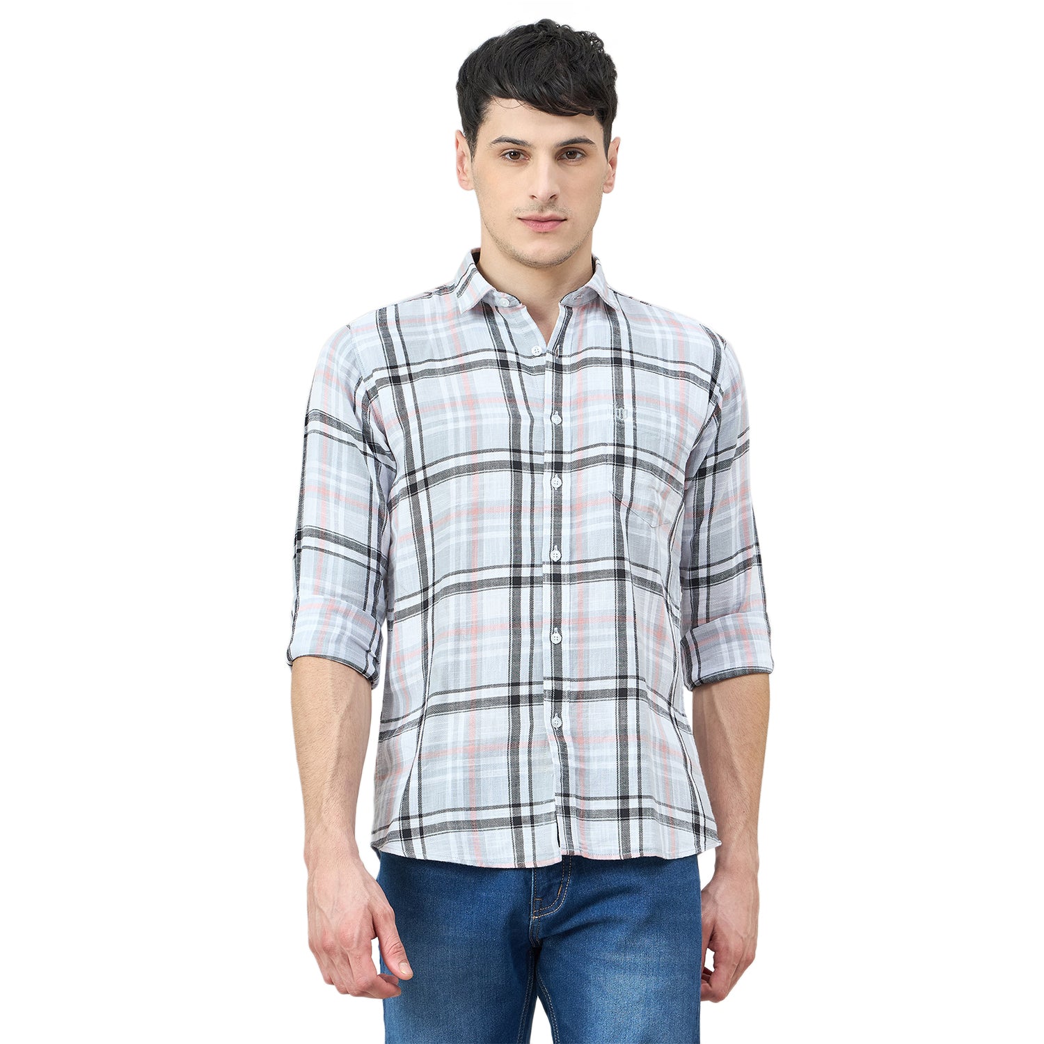 Duke Urban Men Full Sleeve Cotton Shirt (SDO8CKAW)