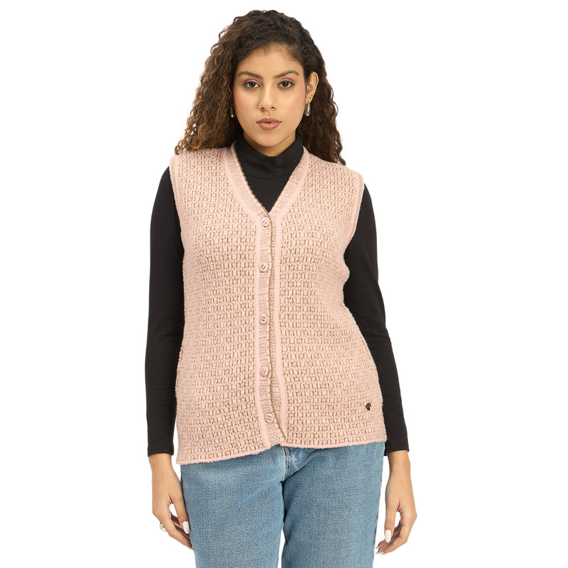 Duke Urban Women Sleeveless Cardigan (SDS1267N)