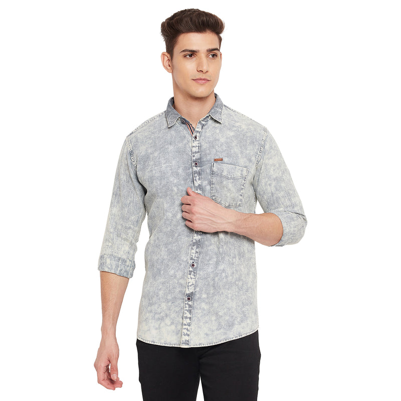 Duke Urban Men Full Sleeve Cotton Shirt (SDO8693)