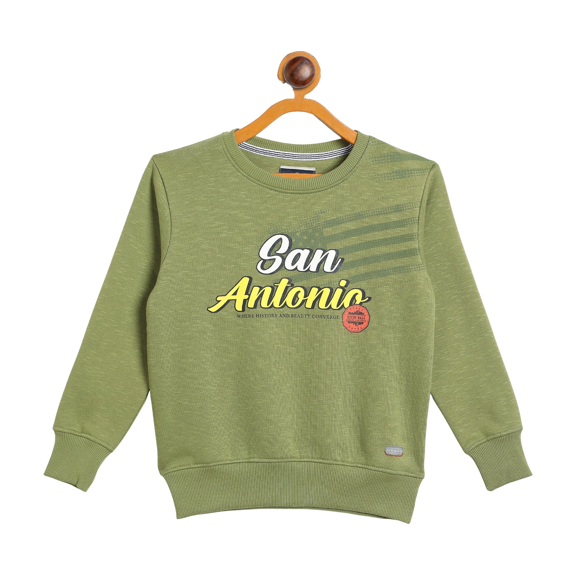 Duke Urban Boys Full Sleeve Round Neck Printed Sweatshirt (LF396)